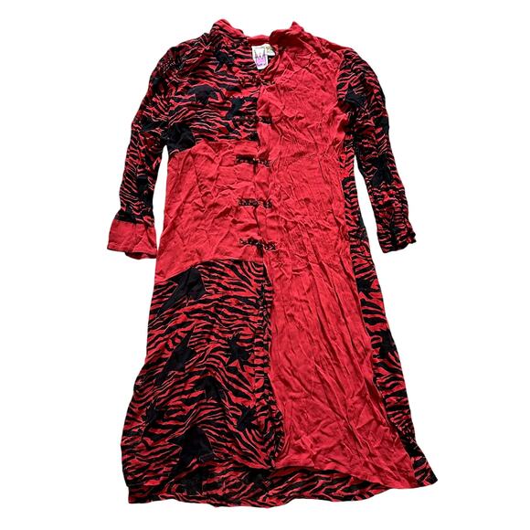 ORIGINAL ANTHONY Semi Sheer Tunic Size L Maximalist Eclectic Whimsygoth Indie - Picture 1 of 12